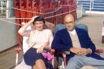 Mom and Dad aboard the Queen Mary