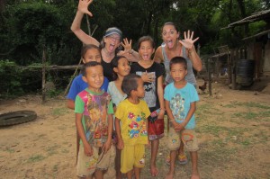 These Hmong kids missed my idea mugging the camera.