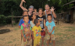 These Hmong kids missed my idea mugging the camera.