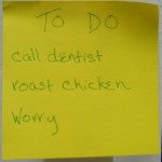 worry wart to do list