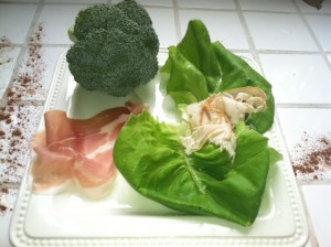 healthy lettuce wrap for worrywart